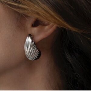 NEW💎Silver Teardrop Earrings*Raindrop Earrings*Waterproof Jewelry